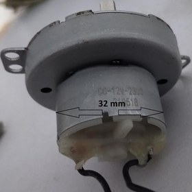 تصویر موتور دستگاه جوجه کشی مدل 12V4.5RPM 