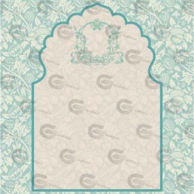 تصویر وکتور تذهیب و اسلیمی کد 523 