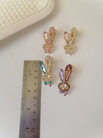 تصویر گیره انبری خرگوش نگینی 