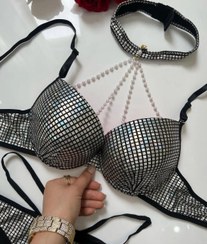 تصویر ست اسفنجی دیسکویی سایز ۸۵ طوسی 