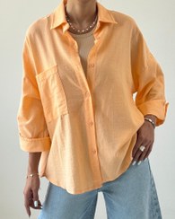 تصویر شومیز آستین برش یارا کد 500431 