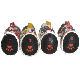 تصویر کفش کتانی سگ و گربه مدل 002 سایز 2 Dog And Cat Sneakers 002 Model