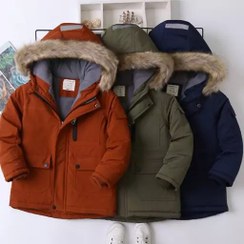 تصویر کاپشن اسپرت کلاهدار. وارداتی اورجینال. کار روس. 4 تا 14 سال. قواره بزرگ 