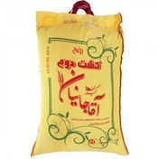 تصویر برنج ایرانی کشت دوم آقاجانیان 10 کیلوگرم 