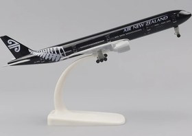 تصویر ماکت هواپیما بوئینگ 777 نیوزیلند | Airplane Model 20CM Boeing 777-300E Air New Zealand 