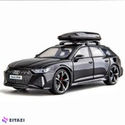 تصویر ماکت ماشین فلزی آئودی RS6 مناسب خردسال و کودک 