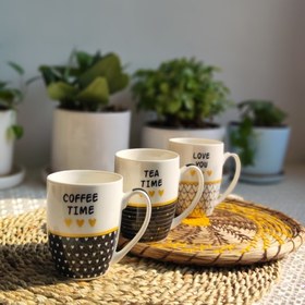 تصویر ماگ سرامیکی طرح قلب - قلبی mug