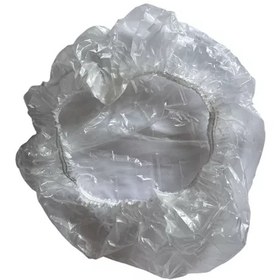 تصویر کلاه یکبار مصرف مدل آکاردئونی پلاستیکی 07 بسته 30 عددی 