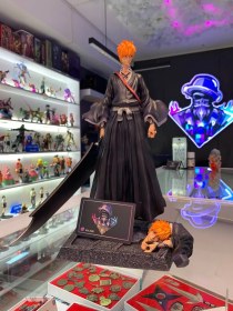 تصویر فیگور ایچیگو سومین شیکای فورم از انیمه بلیچ Bleach:Ichigo Third Shikai 