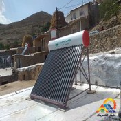 تصویر آبگرمکن خورشیدی 200 لیتری فلوتری 
