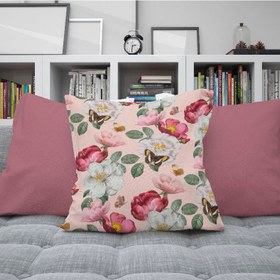 تصویر کوسن کد K14 گلدار