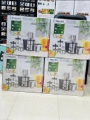 تصویر آبمیوه گیری 4 کاره پایه و گلو استیل فیلیپس مدل HR1847 