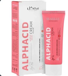تصویر کرم لایه بردار آلفاسید 15% AHA سی گل مناسب انواع پوست حجم 50 میلی لیتر ALPHACID