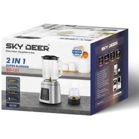 تصویر مخلوط کن 2 کاره اسکای در SKY DEER SD-121 مدل: SD-121 اصلی SKYDEER-121