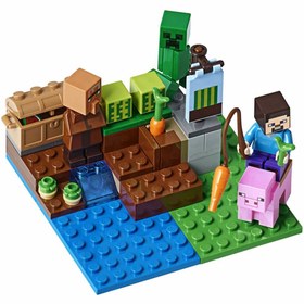 تصویر LEGO مزرعه هندوانه بازی ساخت و ساز ماین کرافت 21138 لگو 
