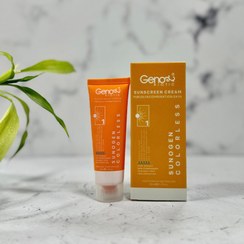 تصویر کرم ضد آفتاب spf50 بیرنگ ژنوبایوتیک مناسب پوست چرب و مختلط ۵۰میلی لیتر ضد آفتاب صورت مدل SPF50 چرب و مختلط SPF 50 حجم 50 میلی لیتر برند ژنوبایوتیک بی رنگ