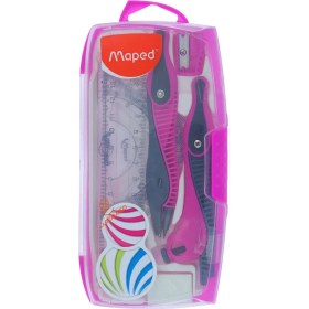 تصویر سرویس پرگار 9 تیکه مپد MAPED سرویس پرگار 9 تیکه مپد MAPED