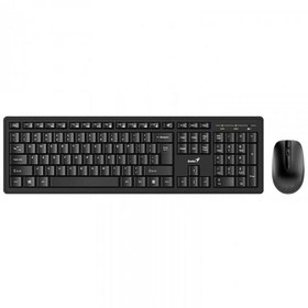 تصویر کیبورد و ماوس جنیوس مدل KM-8200 بی سیم KM-8200 wireless smart keyboard and mouse