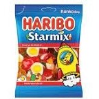 تصویر پاستیل هاریبو استارمیکس 80 گرم Haribo StarMix اصل ترکیه 