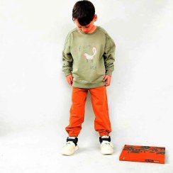 تصویر بلوز و شلوار پسرانه دورس روباه 