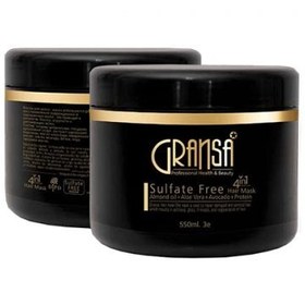 تصویر ماسک مو بدون سولفات 4در1 گرانسا 550میل Gransa Gransa 4in1 Hair Mask sulfate free 550ml