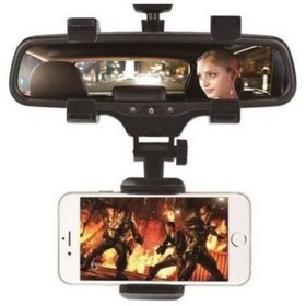 تصویر هولدر نگهدارنده گوشی موبایل مناسب نصب روی آینه Mobile phone holder suitable for mounting on a mirror