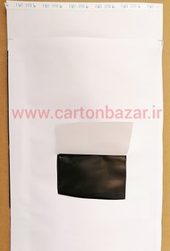تصویر پاکت پستی نایلون مشکی لمینه سایز B4 