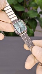 تصویر ساعت مچی زنانه نایدو صفحه مربعی استیل 