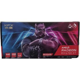 تصویر کارت گرافیک استوک ایکس اف ایکس Radeon RX 6700 XT ظرفیت 12 گیگابایت 