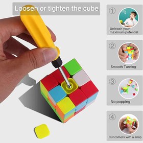 تصویر ست ۴ عددی روبیک مدل EQY526 QY CUBE PLAYSET