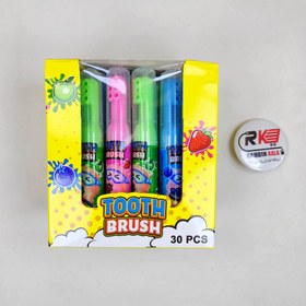 تصویر ژله مسواکی بسته 30عددی 