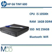 تصویر تاینی کیس اچ پی HP ProDesk 600 G6 i5 10500t/ Ram 16GB D4/ M2 256 