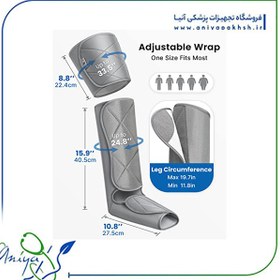 تصویر دستگاه ماساژور پا ساق و ران پا +AIR PRESSURE 
