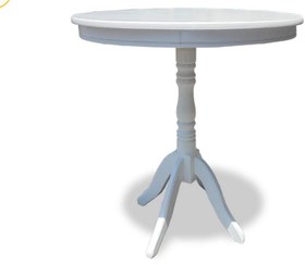 تصویر میز خاطره چوبی - ۶۰ سانتی / سفید 