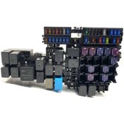 تصویر جعبه فیوز داخل کابین مزدا 3 جدید تیپ 4 