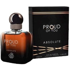 تصویر عطر مردانه فراگرنس ورد مدل پراد اف یو ابسولوت حجم 100 میل Fragrance World Proud of You Absolute 100 ml