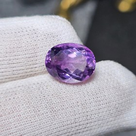 تصویر نگین سنگ آمیتیست معدنی کد 36486 