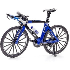 تصویر ماکت دوچرخه تمام فلز 1.10 Diecast Metal Bicycle Model 