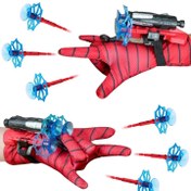 تصویر دستکش تیرانداز مدل مرد عنکبوتی spider man ا Spider man shooting gloves Spider man shooting gloves