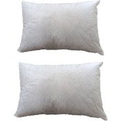 تصویر بالشت توپی مدل اسپان باند بسته 2 عددی سایز 50*70 