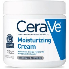 تصویر کرم مرطوب کننده سراوی پوست خشک تا خیلی خشک Cerave Moisturizing Cream