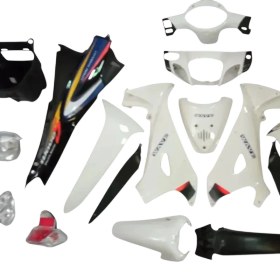 تصویر فلاپ ویو 125 سفید شیک و مقاوم، ست کامل و بادوام درجه یک 