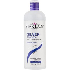 تصویر شامپو ضد زردی استار لیدی مدل Silver حجم 200میلیلیتر
