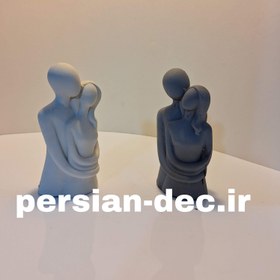 تصویر مجسمه زوج سنگ مصنوعی مناسب برای دکوری و تزئینی 