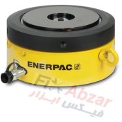 تصویر جک هیدرولیک 200 تن انرپک مدل CLP2002 Enerpac CLP-2002 Pancake Lock Nut Hydraulic Cylinder Single Acting 200 Ton Steel Series CLP