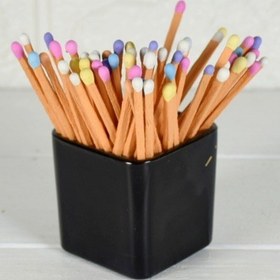 تصویر کبریت شومینه گلبهی 