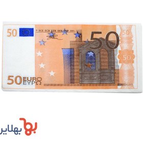 تصویر دستمال سفره طرح 50 یورو بسته 10 عددی 
