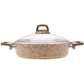 تصویر قابلمه کاراجا Wood Silver Bio Granit سایز 30 