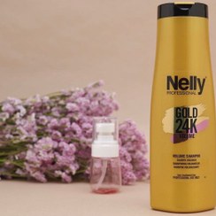 تصویر شامپو حجم دهنده نلی گلد 400 میل Nelly 