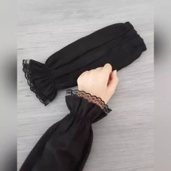 تصویر ساق دست پرنسسی تور دار 